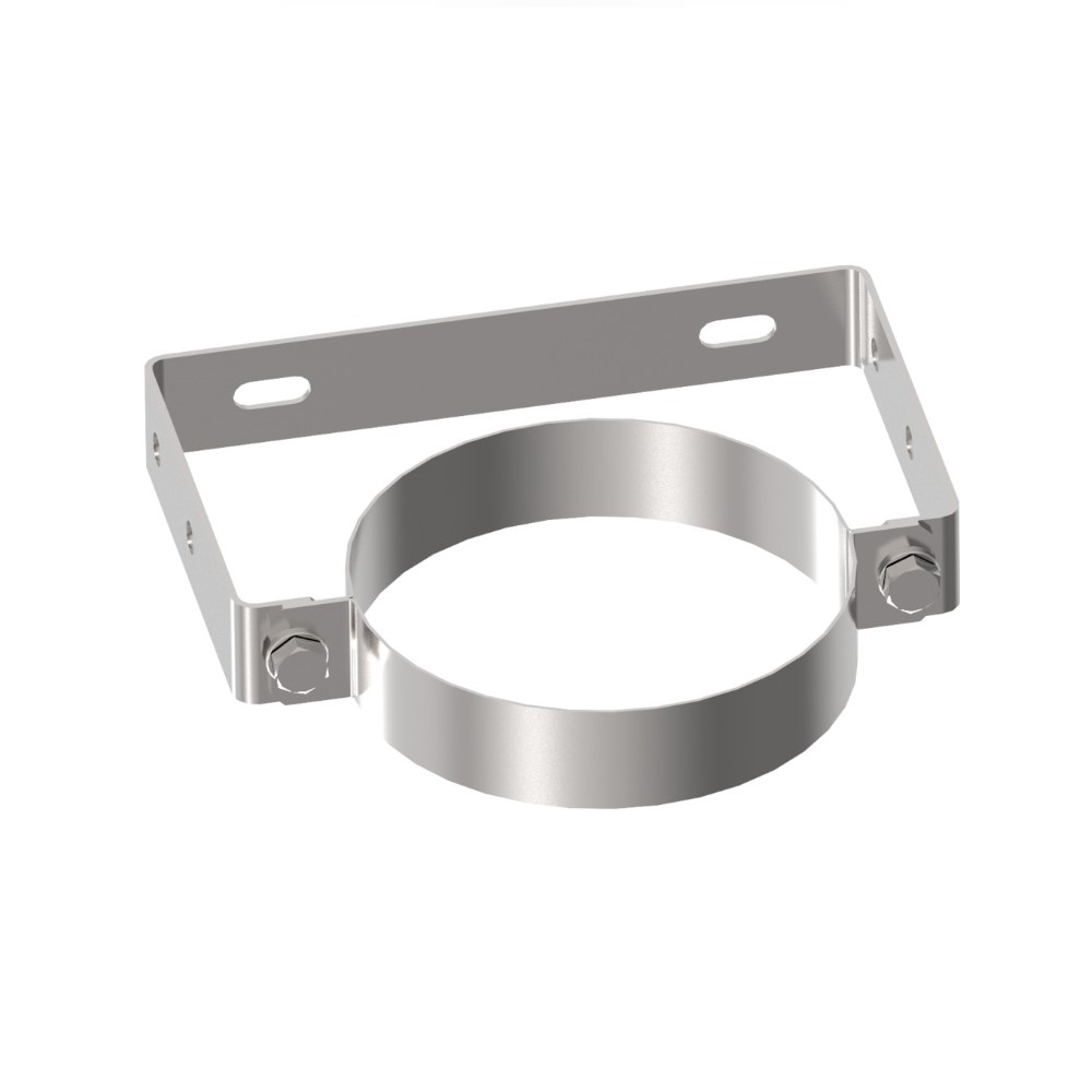 BRÖTJE Abgassystem Rohrschelle RS 125 VA, DN 125 VA Edelstahl Wandhalter 7810231