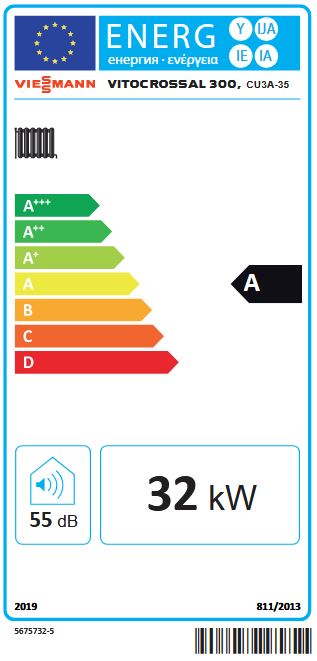 Viessmann Hybridpaket Vitocal 150-A A06 230V I Vitocrossal 300 CU3A 35kW Z030323