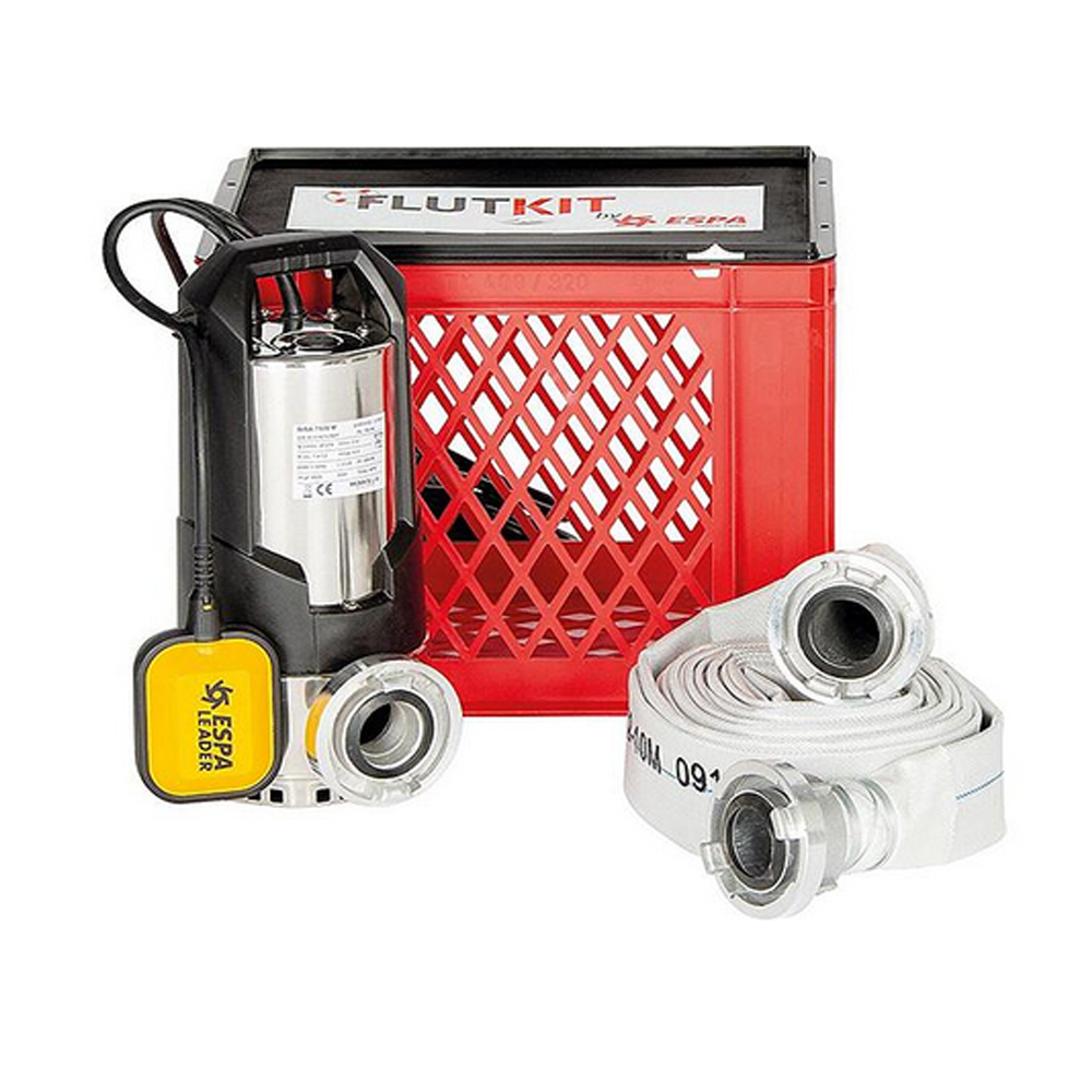 Espa FlutKit mit Edelstahlpumpe Bisa 750 S M 230V 13000 l/h Tauchpumpe