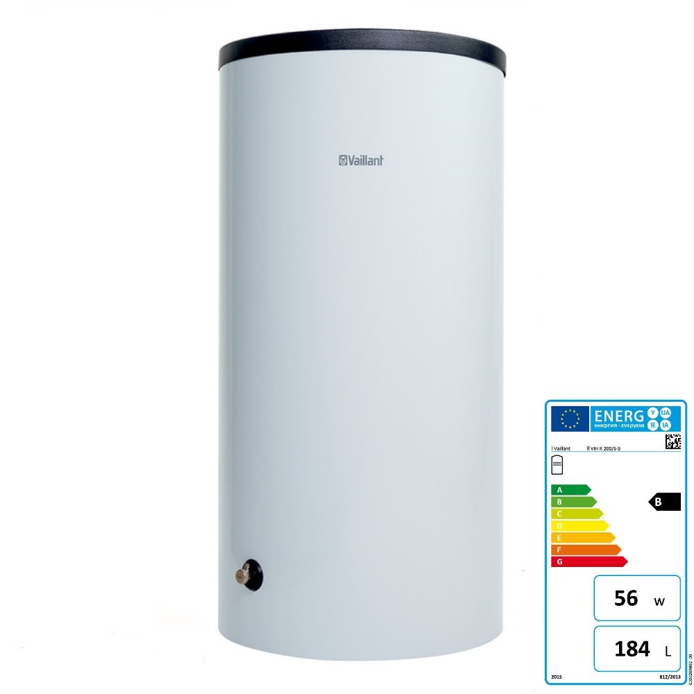 Vaillant Warmwasserspeicher uniSTOR plus VIH R 200/6 B nebenstehender Speicher