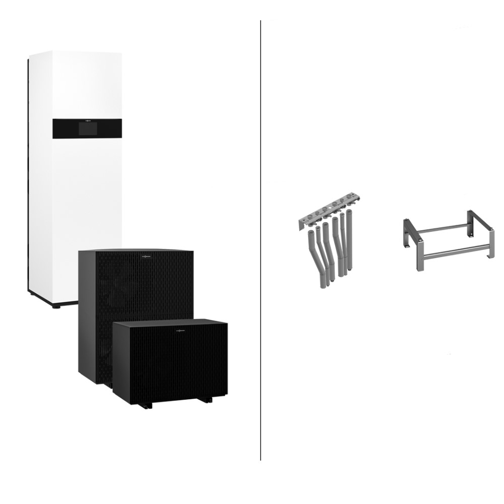 Viessmann Paket Vitocal 252-A AWOT-M-E-AC 251.A10 Z030273 Luft Wärmepumpe 9,7 kW