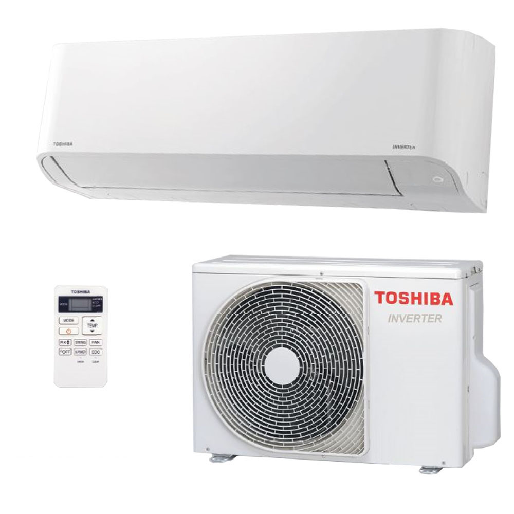 Toshiba Kimaanlage Set Seiya R32 Wandklimagerät 2,0 kW / 2,5 kW Klimagerät Split