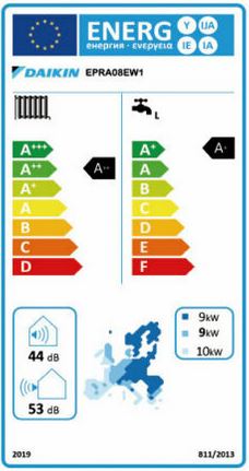 Daikin Luft Wärmepumpe Altherma 3 H MT Außengerät 8 kW 3-phasig/400V EPRA08EW1