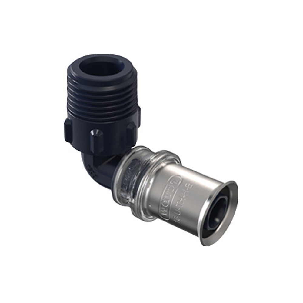 Wavin Tigris K5 Übergangswinkel 90° AG /Pressfitting Verbundrohr Trinkwasser, Heizung