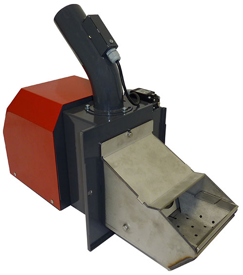 Atmos Pelletkessel P14 P21 P25 Set mit Förderschnecke Laddomat PM-Modul