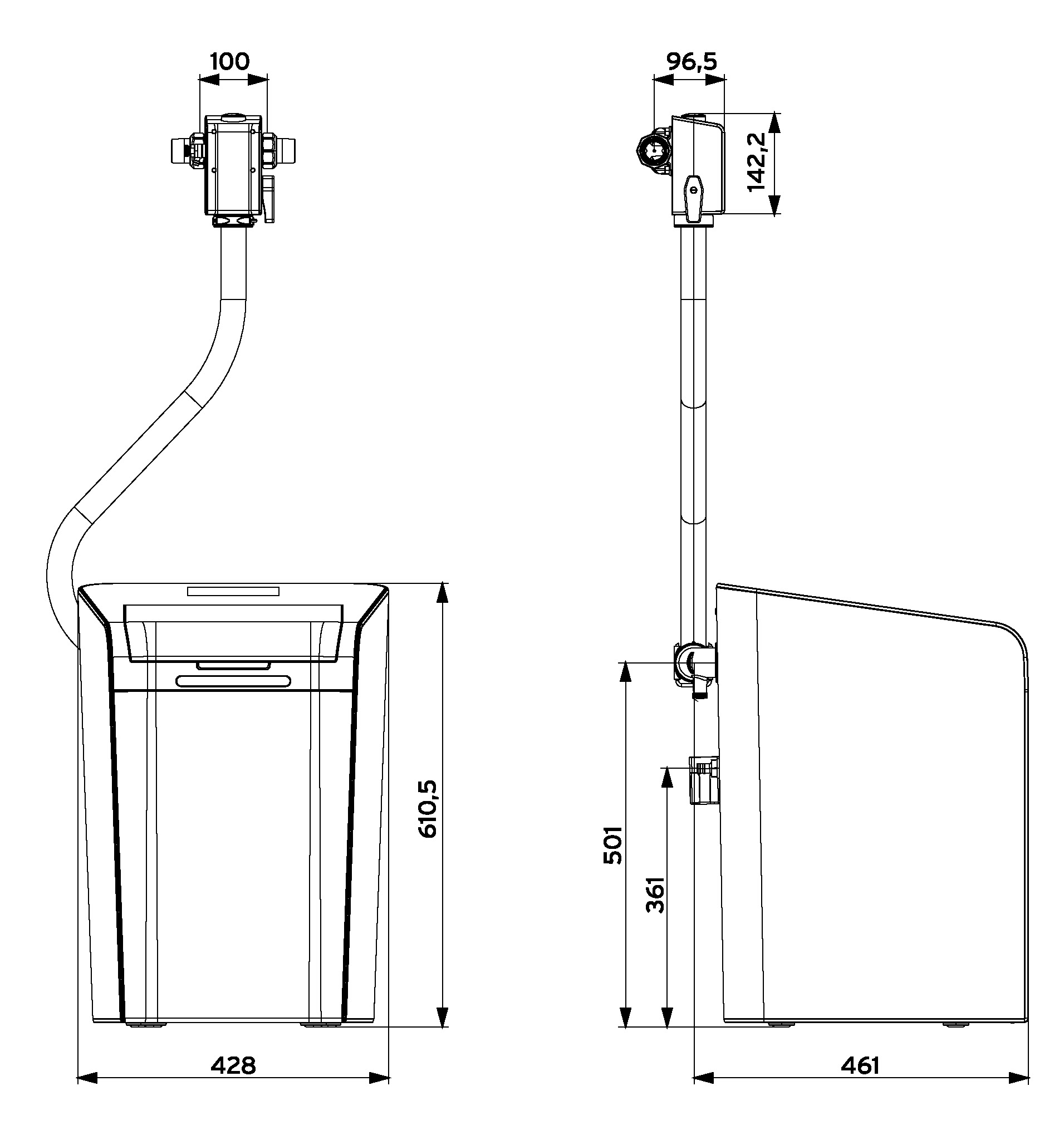 SYR NeoSoft 2500 Connect Einzelenthärtungsanlage Weichwasseranlage bis 2,3 m3/h