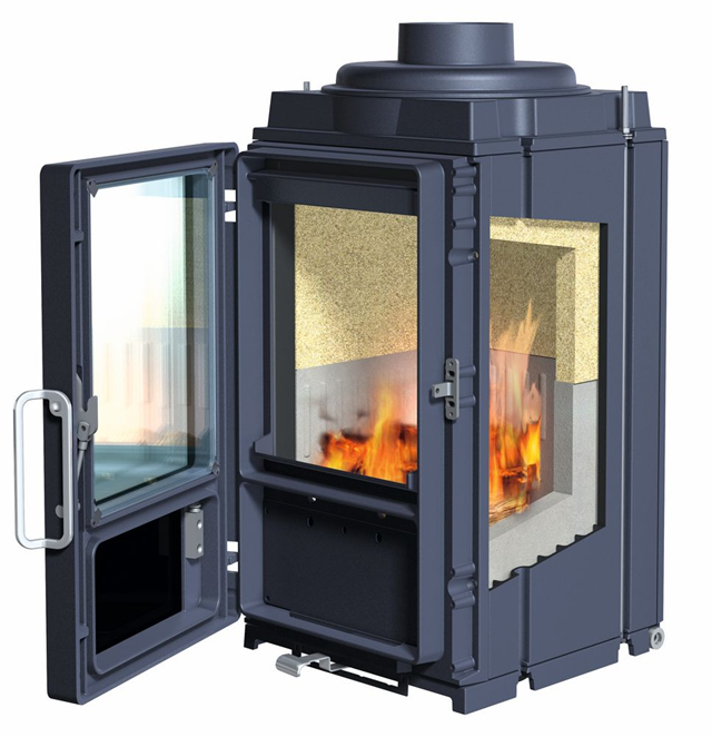 Buderus Heizeinsatz Logaflame HLS216 8 kW Kachelofeneinsatz Muldenfeuerung